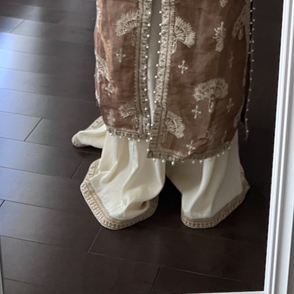 Sana Safinaz Bronze Goddess Pakistani Outfit XS - Picture 8 of 9